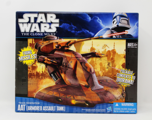 Trade Federation Armored Assault Tank (AAT) -Shadows Of The Dark Side Packaging